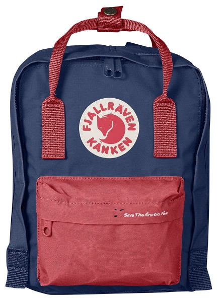 Kanken Save The Arctic Fox Mini, kolor: 540-319 Royal Blue-Peach Pink