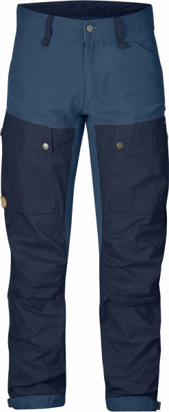 Keb Trousers Long, kolor: 555-525 Dark Navy-Uncle Blue
