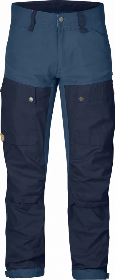 Keb Trousers Long, kolor: 555-525 Dark Navy-Uncle Blue