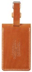 Fjallraven Leather Lugage Tag, kolor: 249 - Leather Cognac