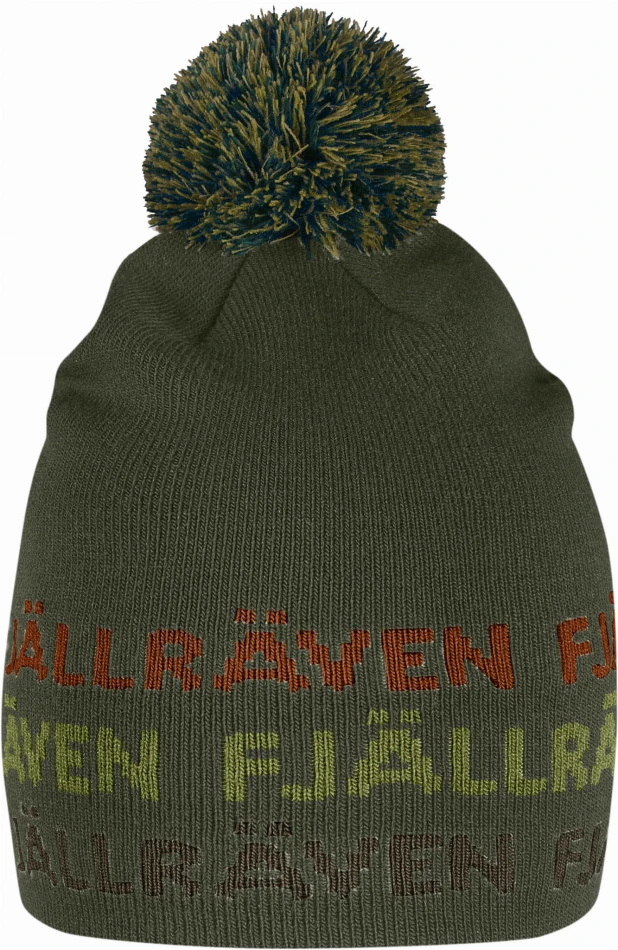 Fjallraven Kids Ovik Pom Hat, kolor: 610 - Avocado