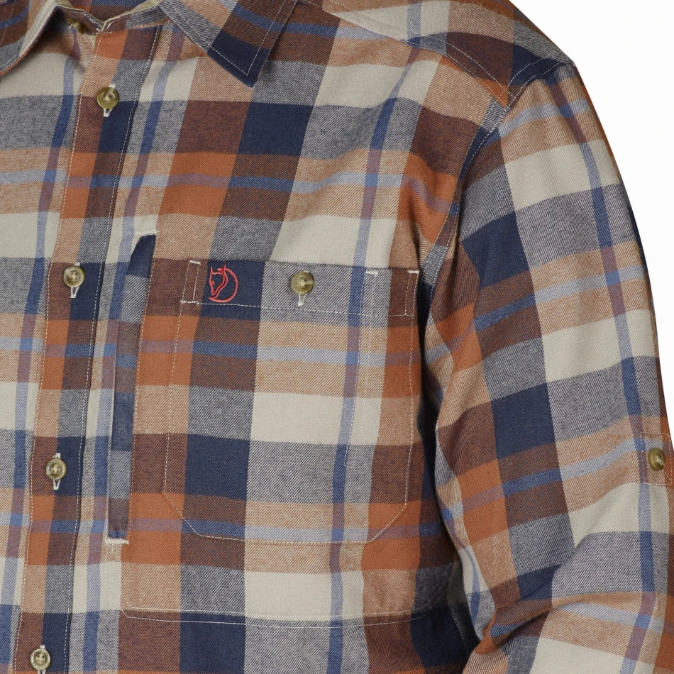 Fjallraven Fjallglim Shirt LS, kolor: 215 - Autumn Leaf