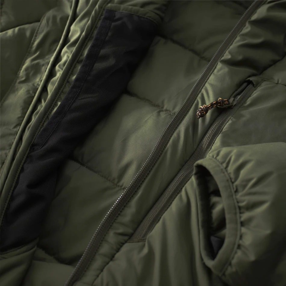 Keb Padded Hoodie, kolor: 630 - Olive
