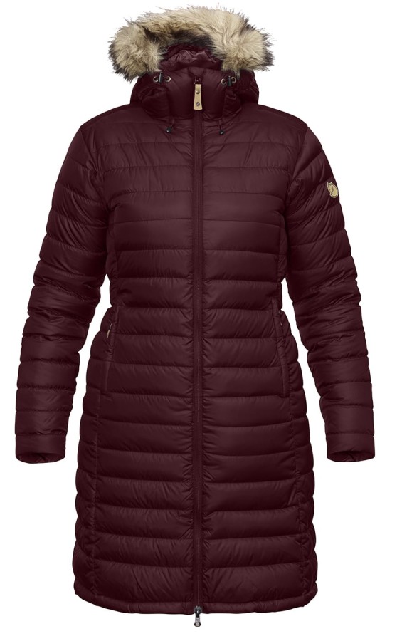 Ovik Down Parka W, kolor: 356 - Dark Garnet