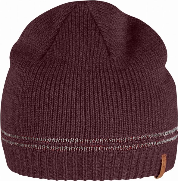 Fjallraven Kids Kiruna Beanie, kolor: 356 - Dark Garnet
