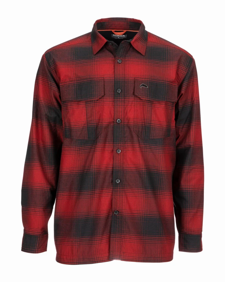 Coldweather LS Shirt, kolor:  647 - Auburn Red Buffalo Blur
