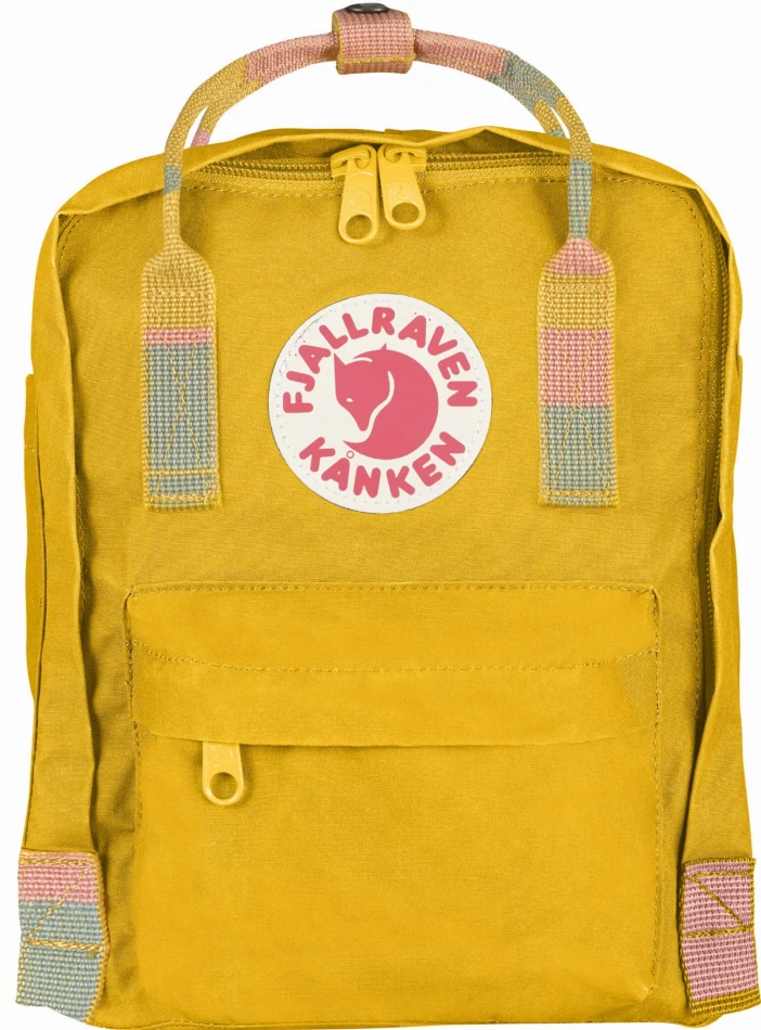 Fjallraven Kanken Mini, kolor:  141-905 - Warm Yellow-Random Blocked.