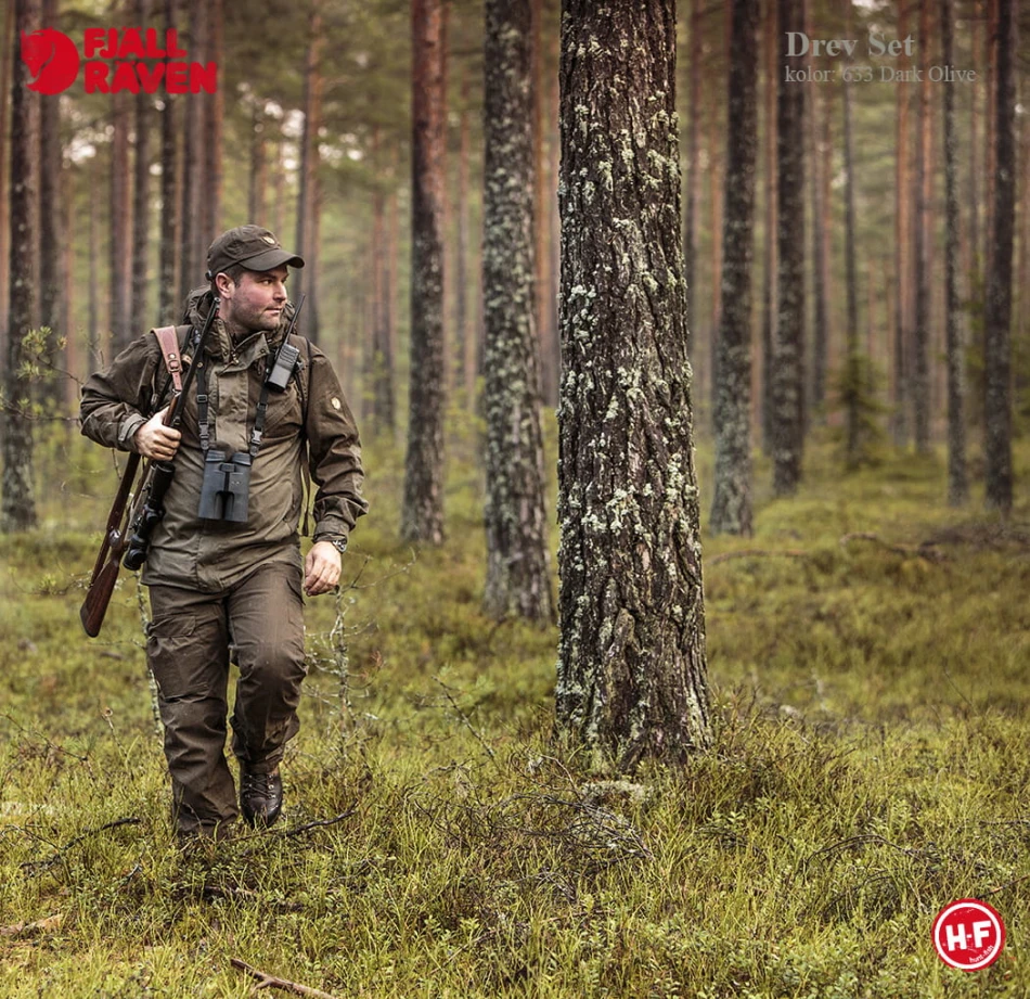 Drev Trousers, kolor: 633 - Dark Olive