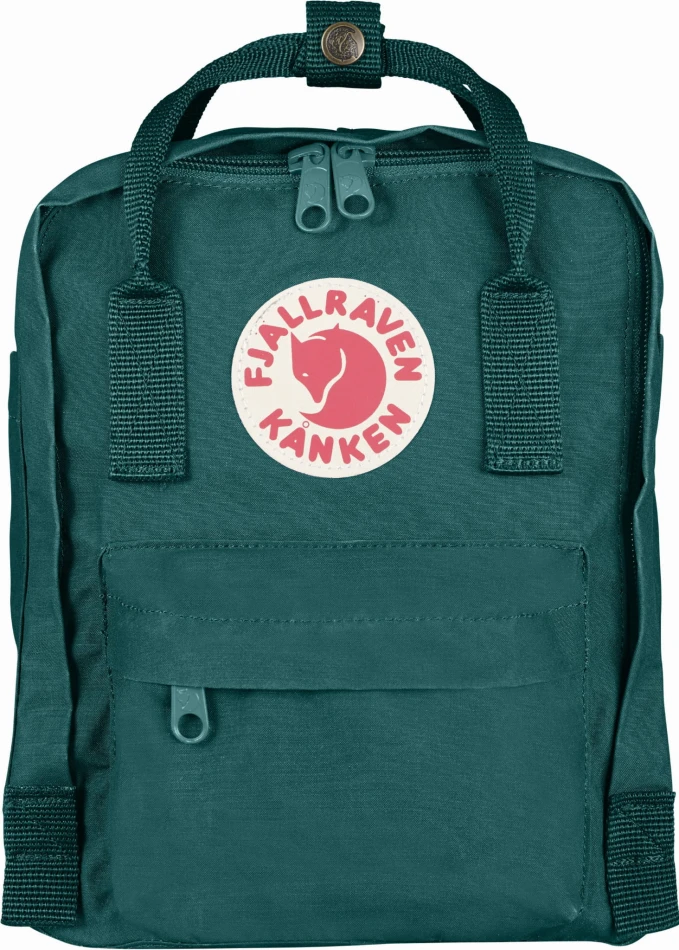 Fjallraven Kanken Mini, kolor: 645 Ocean Green.