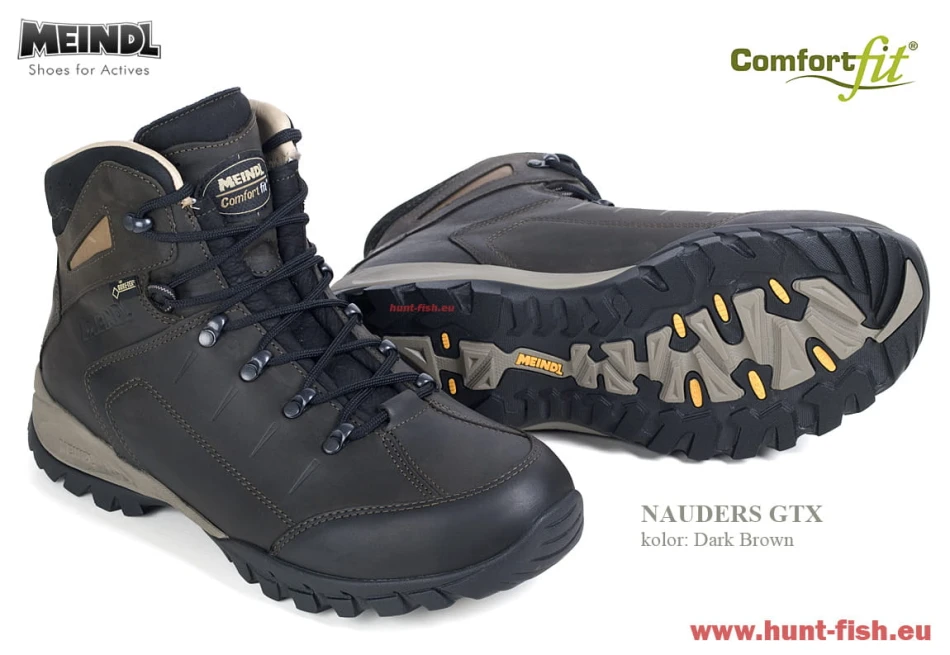 Uwaga: zdjęcie wersji męskiej - Nauders GTX w kolorze 46 - Dark Brown.
