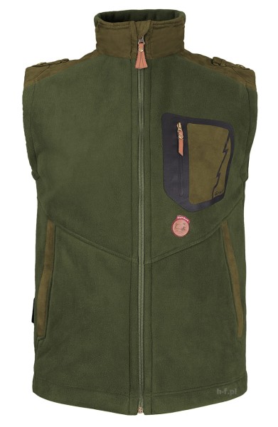 kamizelka polarowa Graff model: 441-WS, kolor: oliwka