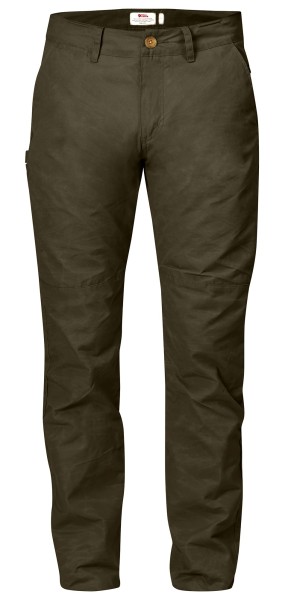 Fjallraven Sörmland Tapered Trousers, kolor: 633 - Dark Olive