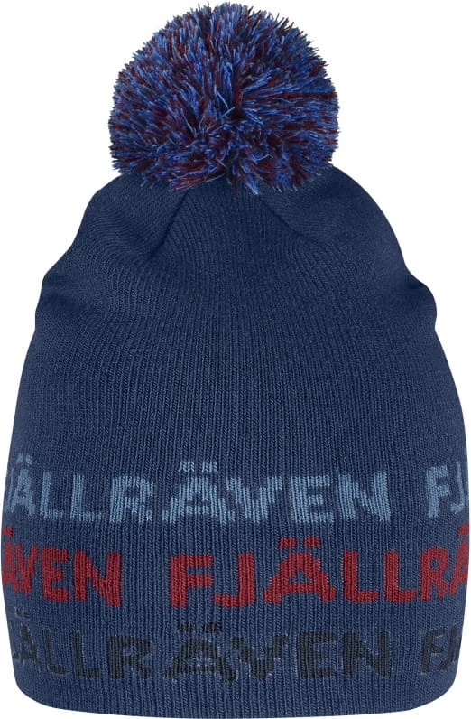 Fjallraven Kids Ovik Pom Hat, kolor: 535 - Blueberry