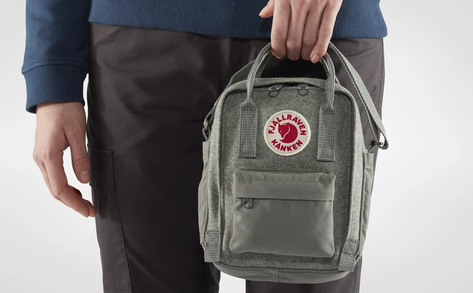Kanken Re-Wool Sling, kolor: 027 - Granite Grey