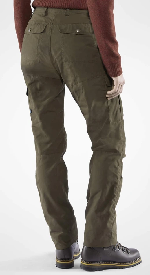 Karla Pro Winter Trousers W Regular, kolor: 633 - Dark Olive