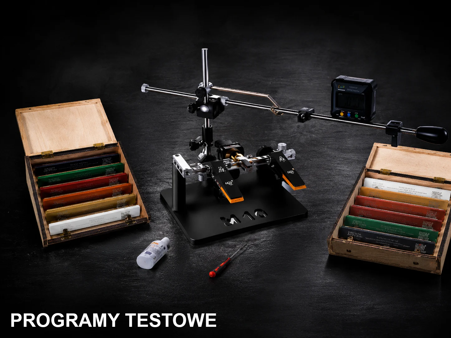 Programy testowe ostrzałek i kamieni PDTools