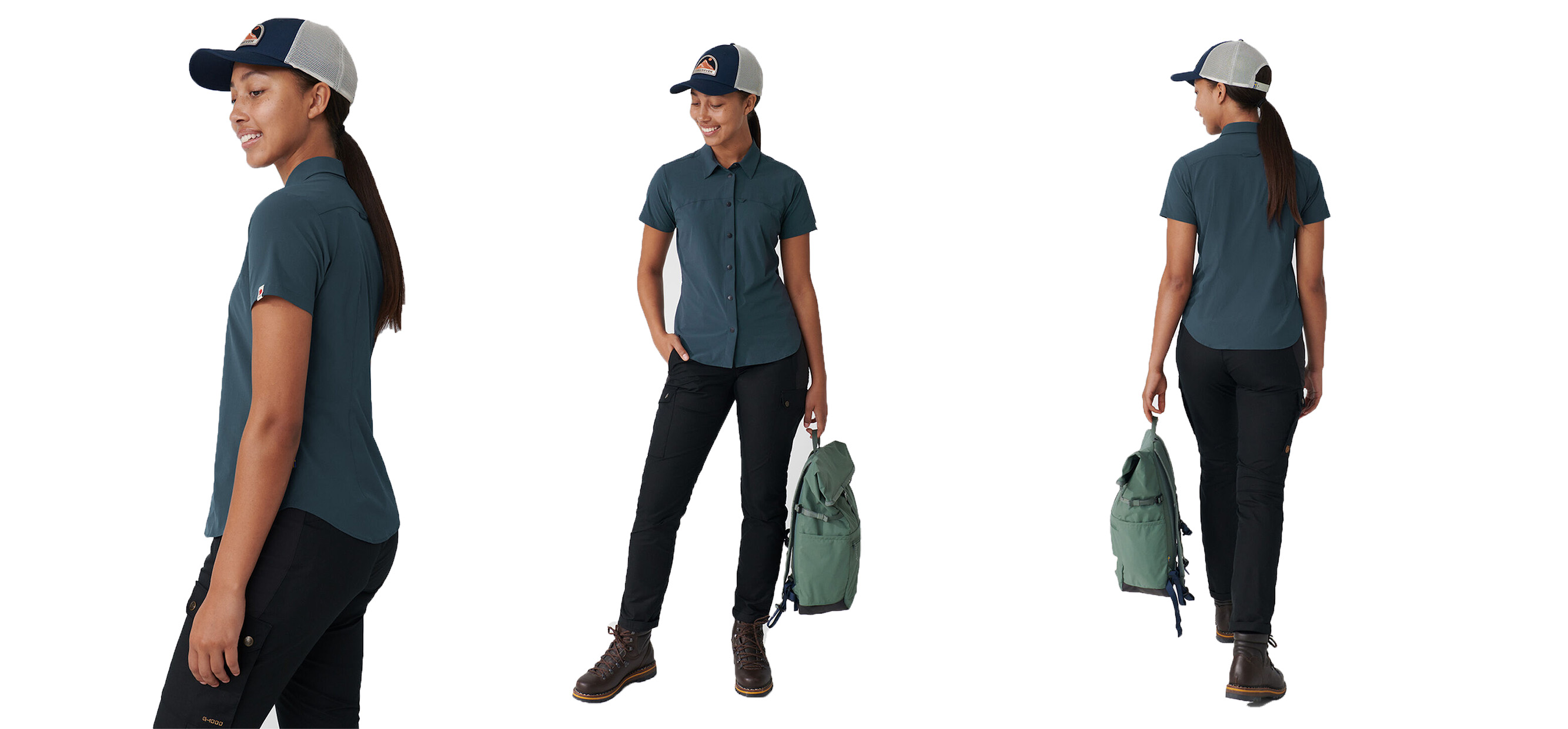 Fjallraven High Coast Lite Shirt SS W – zdjęcie produktu
