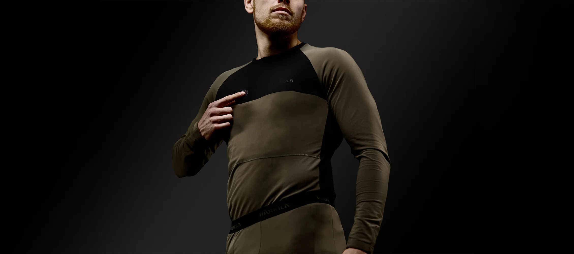 koszulka Harkila Heat USB-C LS T-shirt