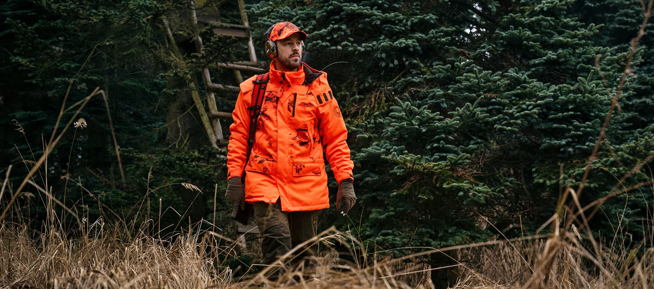 kurtka ocieplona z membraną Harkila Wildboar Pro Blaze Camo HWS Insulated Jacket