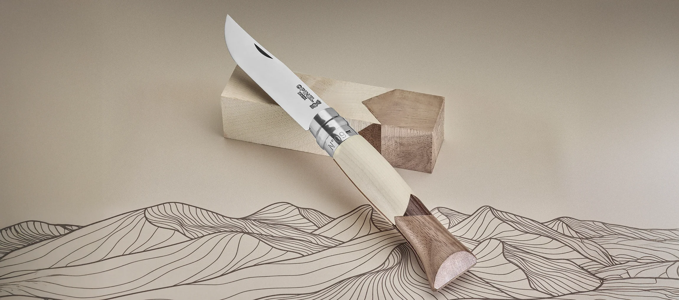 nóż opinel no 09 cime