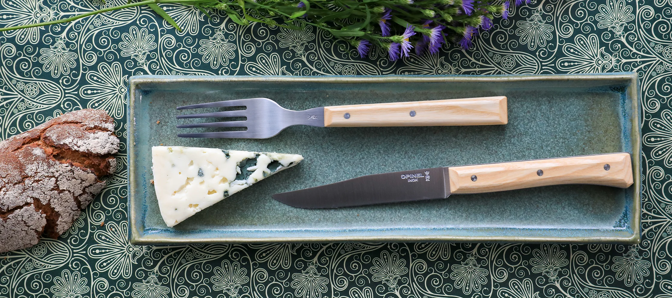 widelec stołowy opinel Sylve Ash Fork