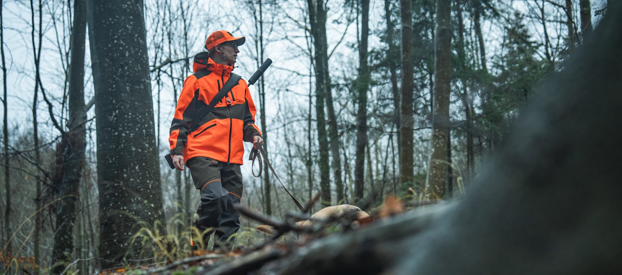 kurtka myśliwska w kolorze bezpieczeństwa seeland venture serac jacket