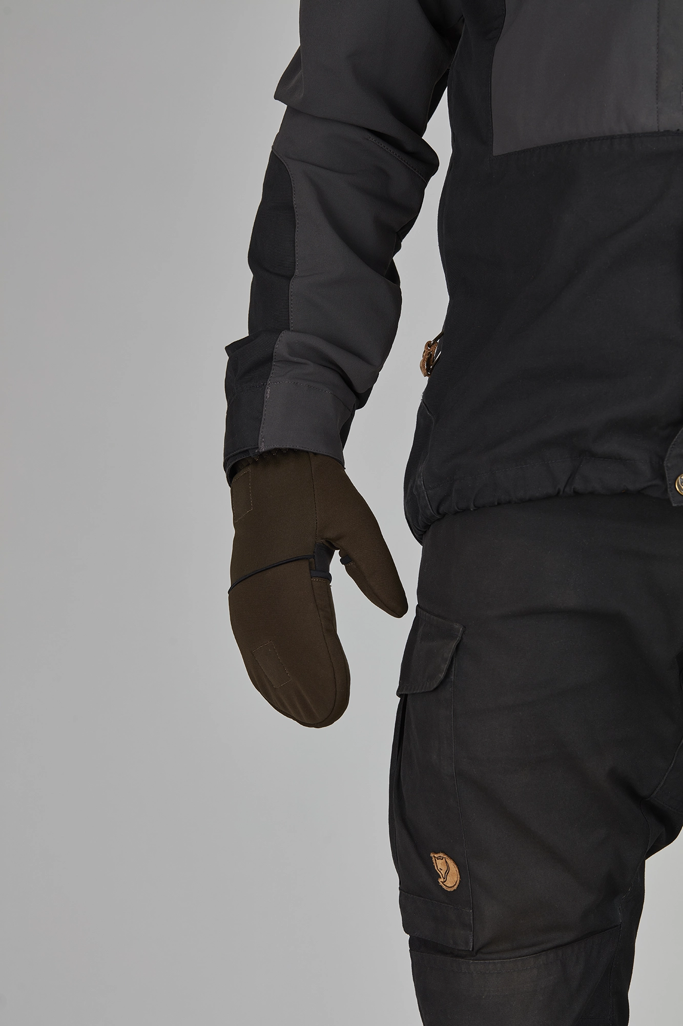 Windstoppper Pullover Mitt Hestra - rękawice terenowe z